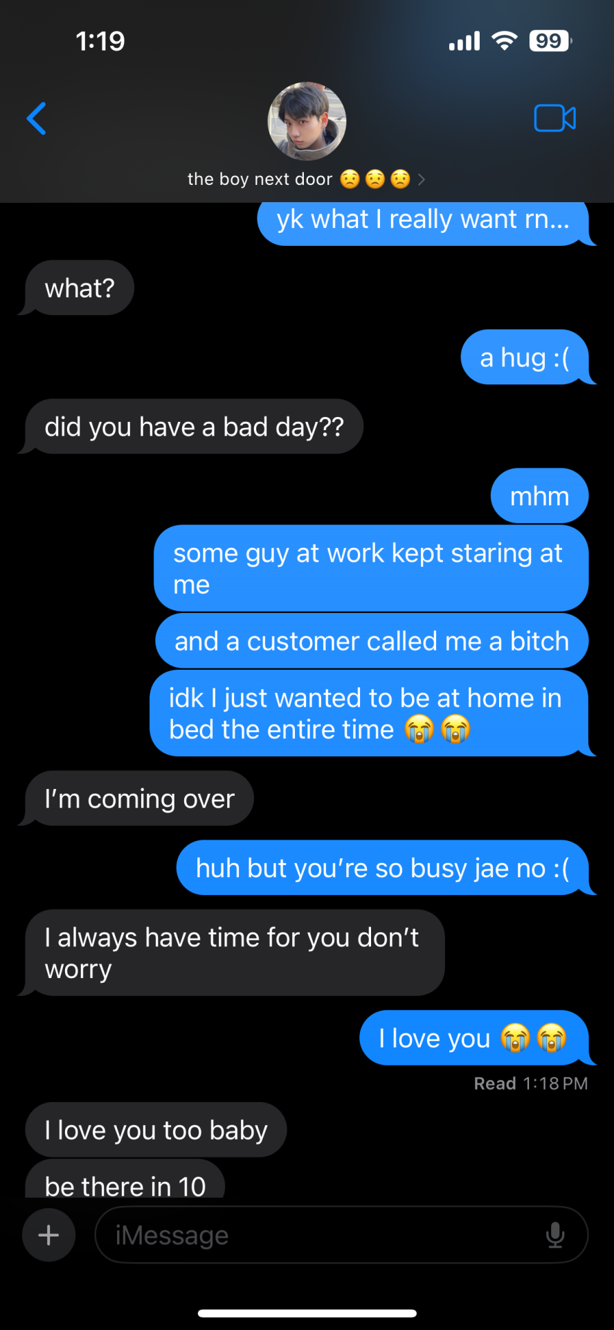 TEXTS WITH BOYFRIEND JAEHYUN