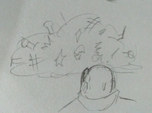 Thought Of This In A Middle Of Class And I Had To Draw It