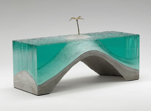 mayahan:Captivating Layered Glass Sculptures By Ben Young