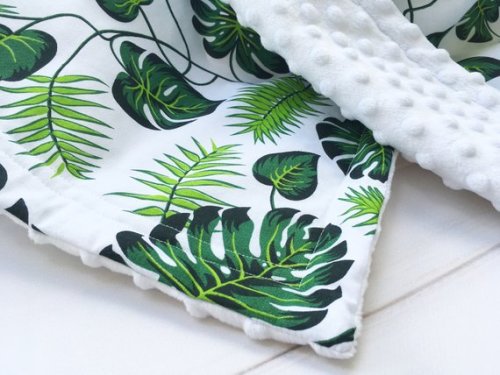 Tropical Baby Blanket //MumsCuddle