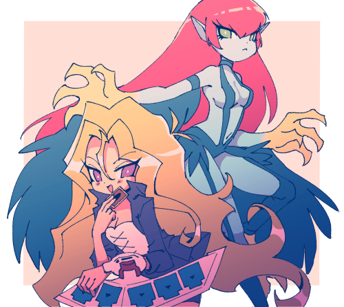  mai & harpie from yesterday’s stream 