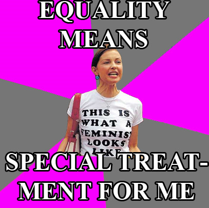 the-great-patriarch:  Dear Feminists, this is how retarded you act like in real life: