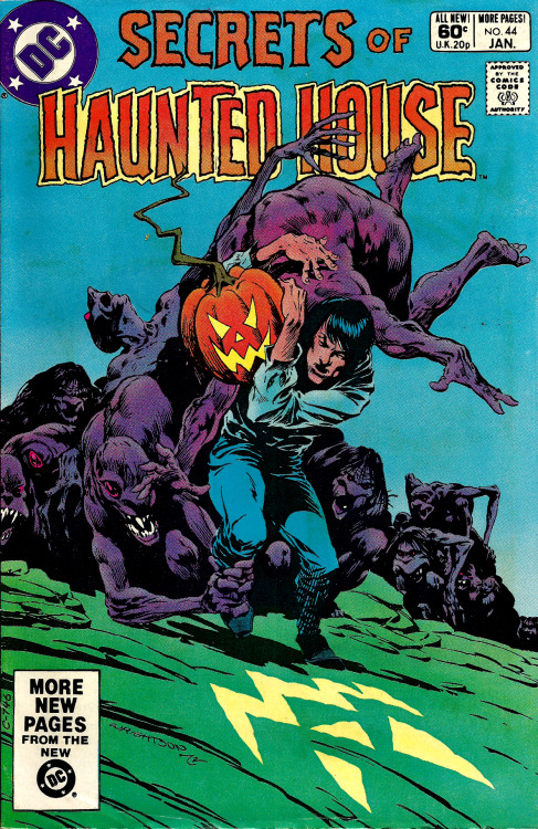 everythingsecondhand:Secrets Of The Haunted House No. 44 (DC Comics, 1982). Cover art by Bernie Wrightson.From Oxfam in Nottingham.