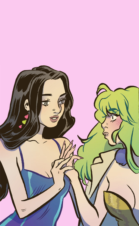 martianmanhuntter: Lottie Person and Caroline in Snotgirl #5