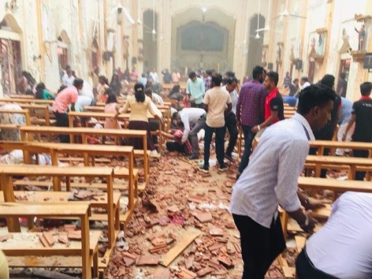 millennium-eagle:  thisiseverydayracism: thisiseverydayracism:   COLOMBO, Sri Lanka — A series of coordinated bombings ripped across Sri Lanka on Sunday morning, striking hotels and churches, killing almost 200 people and shattering the relative calm