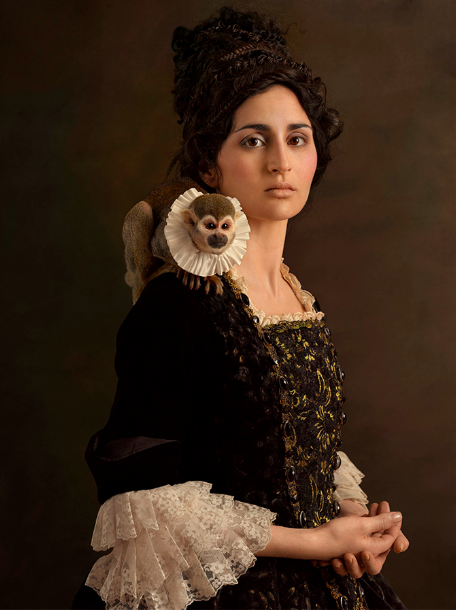 rabbitrah - Sacha Goldberger, from his “Flemish Painting” series