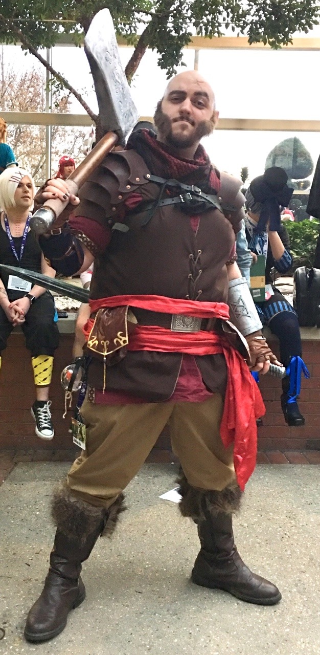 scarecrow-hero:  You guys wanna see my Magnus Burnsides cosplay from Friday of Katsucon