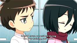 fuku-shuu:  - The Hair Moment (And Jean’s True Feelings About It) -Shingeki no