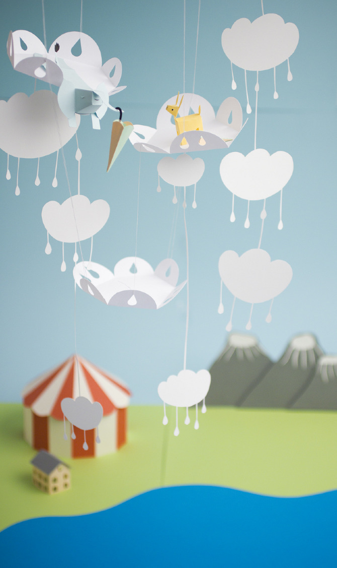cutesign:  Some amazing paper art by graphic designer, illustrator, and paper artist Fideli