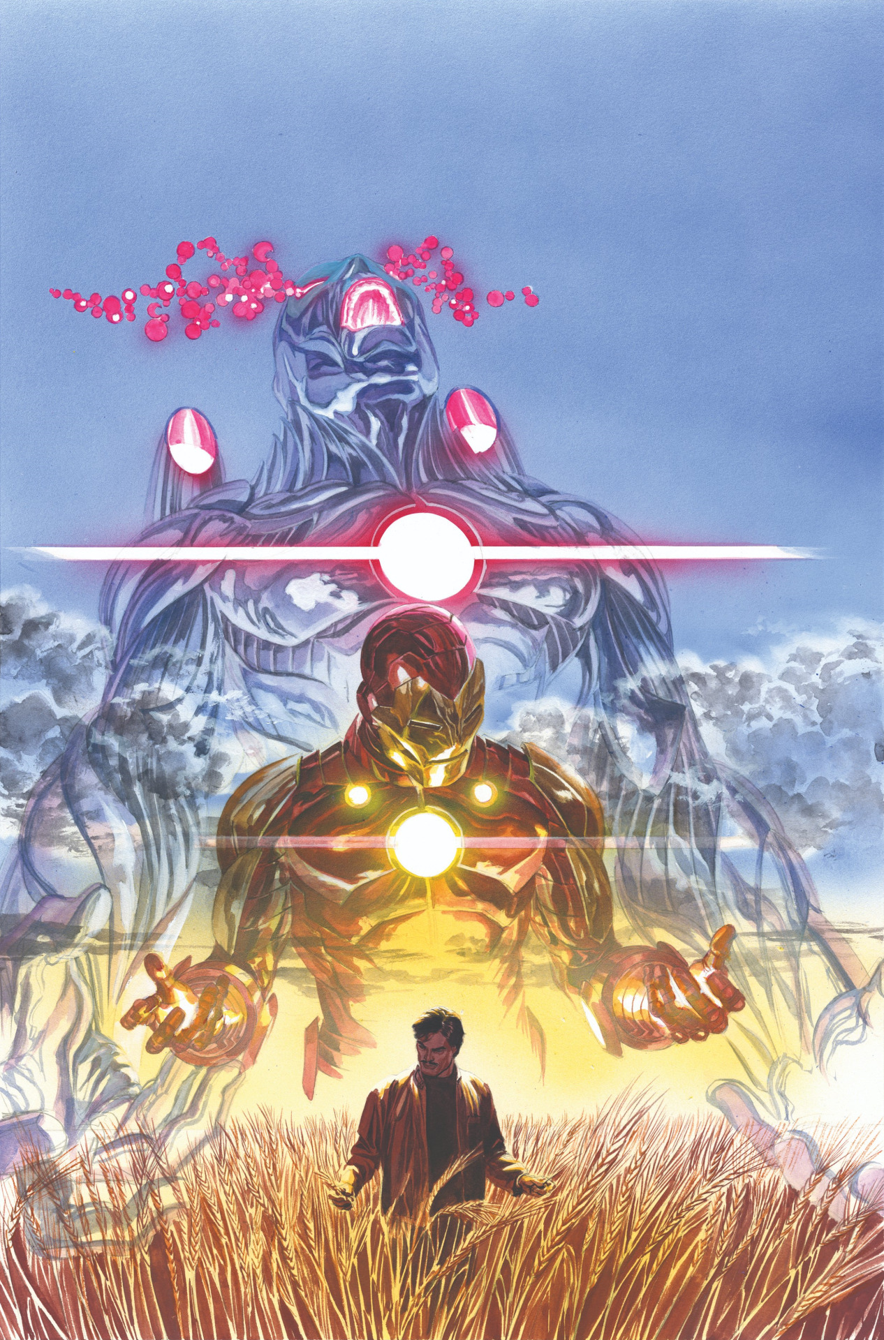 iron man comic cover design