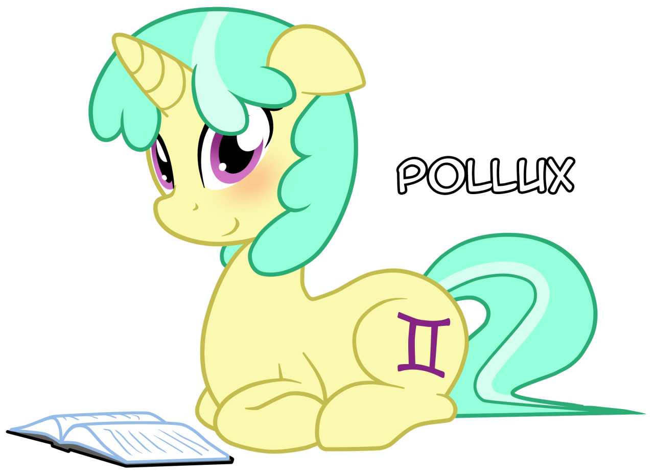 asklibrapony:  http://asklibrapony.tumblr.com/poll Pollux or Castor? Which Gemini