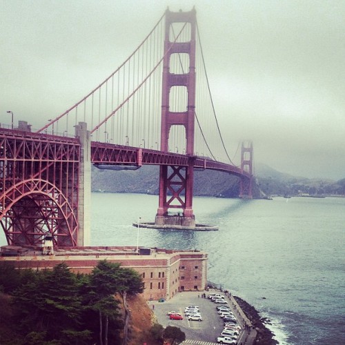 wheredoyoutravel:  Golden Gate Bridge by frannyb12 // via Instagram http://instagram.com/p/c8Q3-prlhF/