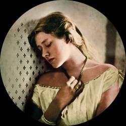 flashofgod:  Julia Margaret Cameron, Sadness color - Ellen Terry actress age 16, 1864.