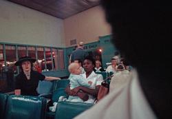 nobrashfestivity:    Gordon Parks, Airline Terminal, Atlanta, Georgia, 1956  Little is known about the circumstances of this photo. Gordon’s notes describe the woman as a “nursemaid for the white woman’s baby.” The photo stands as a document