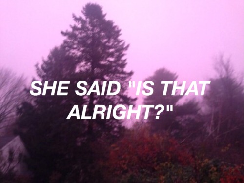 allcapswriting: So Far It’s Alright // The 1975