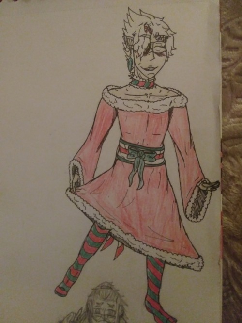 My Oc Vitae Dolled Up For Christmas