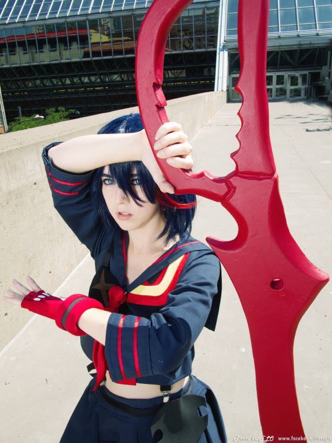 deltaree:  Shooting with my Kill la Kill family yesterday made my Otakuthon. &lt;3Matoi