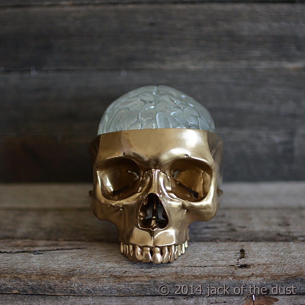 coolthingoftheday:  Skull sculptures by Jack in the Dust.  (Artist) 