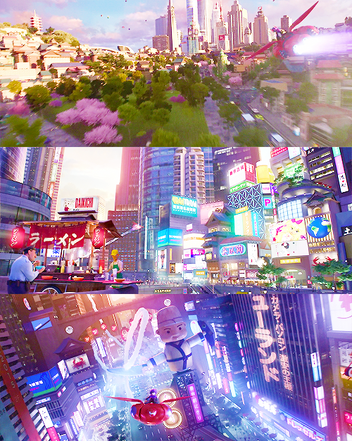 Big Hero 6: scenery porn