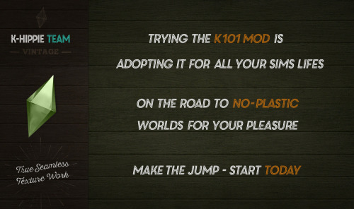 K-101 BUILDER MOD - ALL PACKS RELEASE + UPDATE !To help you in your quest to a no-plastic world
