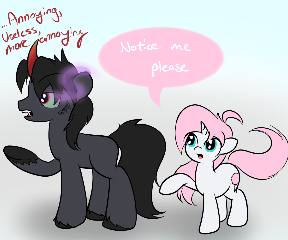 theonlycottoncandy:  I just want to be noticed :C  D'awwww!!! ;w; &lt;333