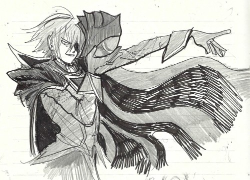 letsjam-art:lelouch sketchthe only valid theater kid