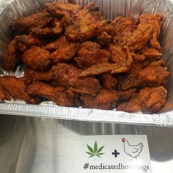 bonitaevita:  beauty-andthebud:  black-american:Medicated Hot Wings  waaat  NO