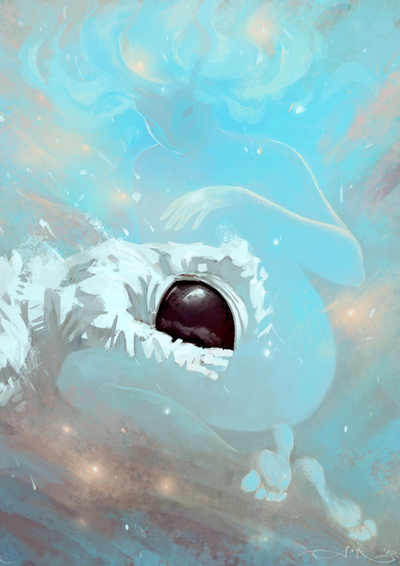 asylum-art-2:  Dreams in cosmos  by Aleksey Litvishkov on Behance 