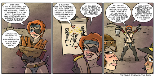 Babes of Dongaria Chapter 2 Page 35: BridezillaBridezillas be zillin’.We have a sex scene betw