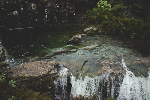 The Fairy Pools on the Isle of Skye, Scotland. Three First Names