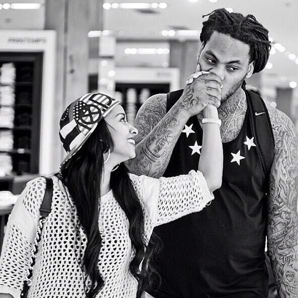thecaramelmacchiato:  I like this couple because its nice to see a rapper actually