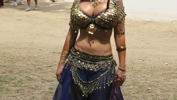 powermad5000:  belly dancer at a Renfaire