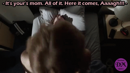 hung-oedipus:  curiousaboutinc:I really don’t have anyone else to give it to   Fuckkk mom I just filled your cunt with cum!!!