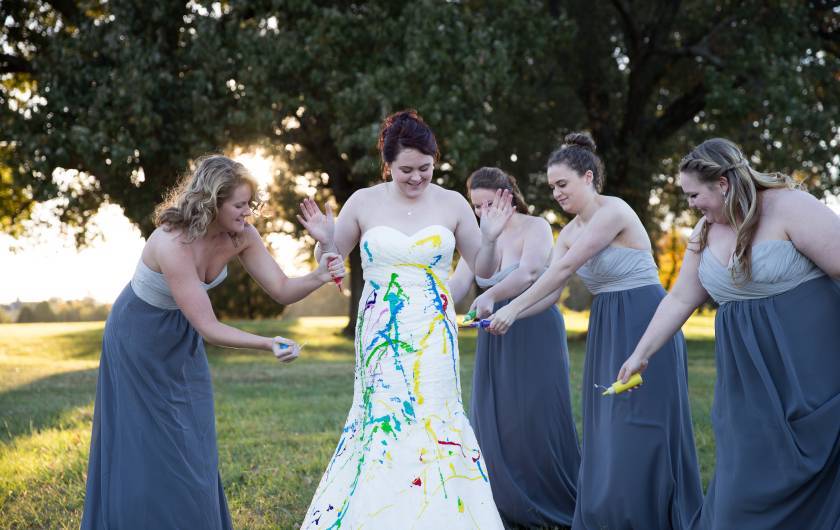 micdotcom:  Bride turns getting left at the altar into incredible work of art  Shelby