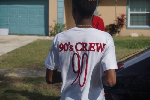 swaggerstupid95: humbledhoney:  @swaggerstupid95 has done it AGAIN😍 Brand NEW 90s Crew😏👌🏾 Shirt Available now💯 Support black business!  #90sCrew 