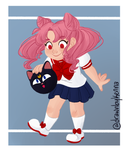 Time for some Sailor Moon fan art! This animation is the cutest dang thing: https://youtu.be/UdQAM1K