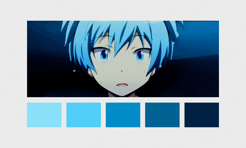 ansatsuclassroom: Assassination Classroom Color Palettes → RGB/CMYK 