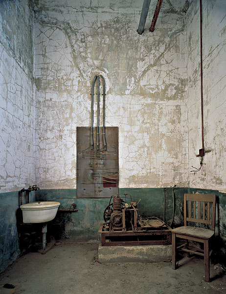 blue-voids:   Stephen Wilkes - Ellis Island Administrative Quarters Measles Ward, Huddled Chairs Morgue, Prep Room Isolation Ward Snow-covered Corridor Psychiatric Hospital, Green Room Tuberculosis Ward  