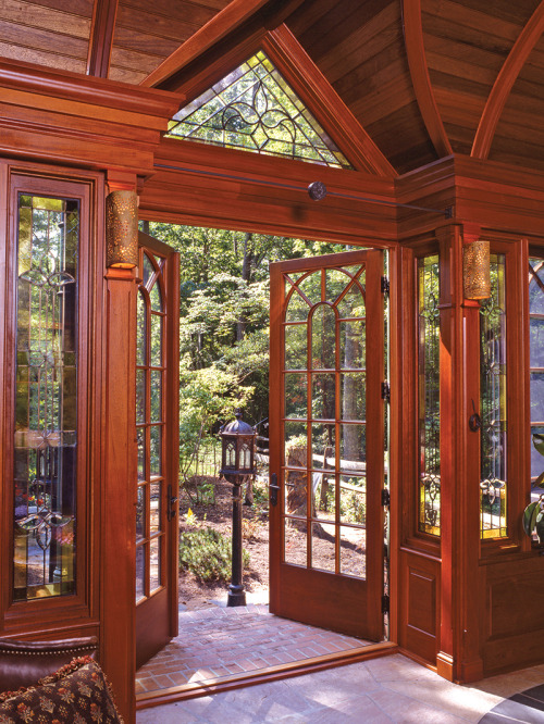 steampunktendencies: The Metzlers’ greenhouse via Victorian House