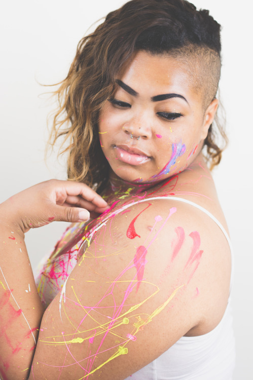 thevisua1artist:  Painting PerfectionSpotlight | kyraharris x Jamaika Harris