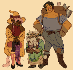 frogopera: drew some scrappy and very very late to the game designs for those adventure boys