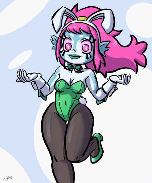 Bunnygirl Akila. Wanted to do something for Bunnyweek.Edit; made a few adjustments.