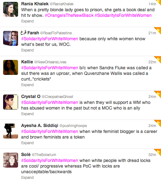 blackfashion:  Stop, don’t question &amp; frisk #SolidarityIsForWhiteWomen