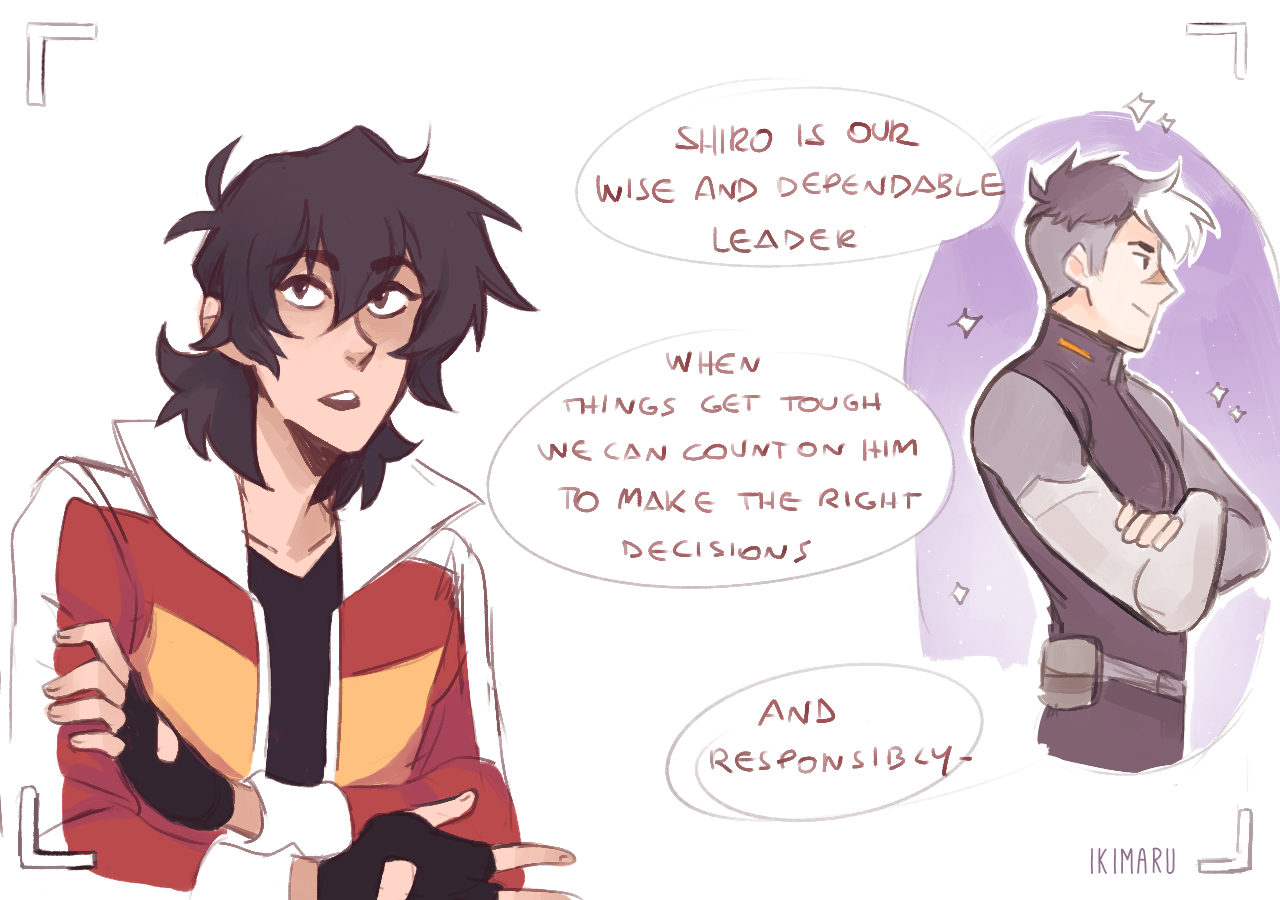 ikimaru: based on that mockumentary suggestion from a while ago ft Shiro lmao also