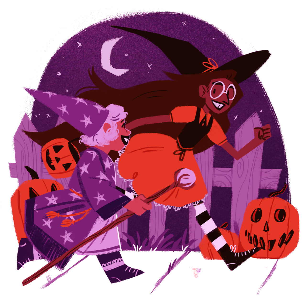snilm:  rose and jade and tricks and treats 