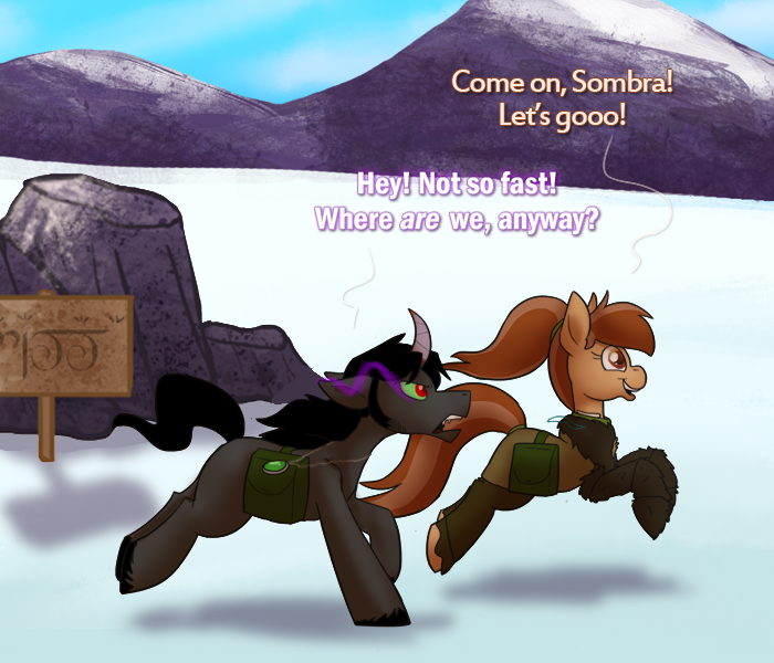 ask-king-sombra:  hey wow it only took four months  =o!