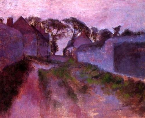 bofransson:  At Saint-Valery-sur-Somme, Edgar Degas c. 1896-1898 