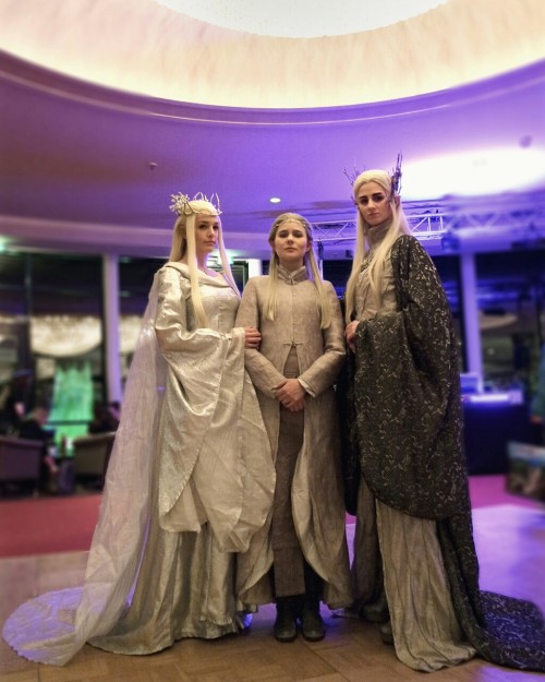 ✨ Royal Mirkwood family portraits ✨ -  Taken at Hobbitcon Vier by @bittersuites Silver game is 