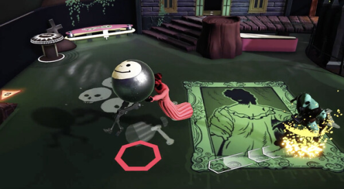 Arcade Sundown Has You Shrunk Down And Put Into A Pinball Table As Punishment.