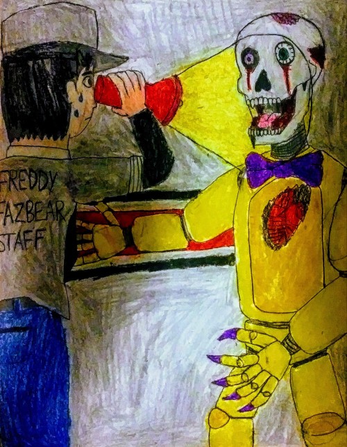 One of my characters meets my version of SpringTrap